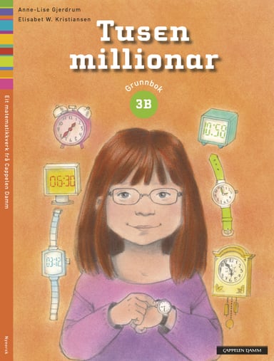 Omslag av "Tusen millionar 3B Grunnbok"