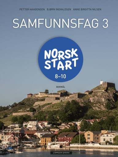 Omslag av "Norsk start 8-10 Samfunnsfag 3"