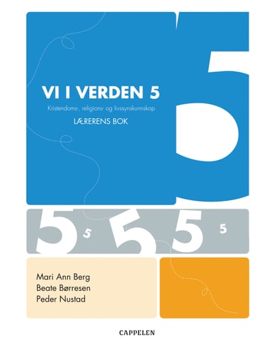 Omslag av "Vi i verden 5 Lærerens bok"