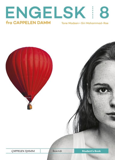 Omslag av "Engelsk 8 fra Cappelen Damm Student's Book"