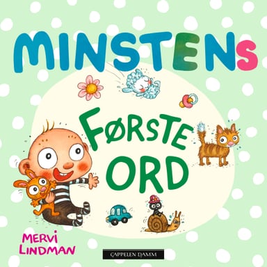 Omslag av "Minstens første ord"