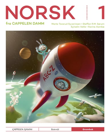 Omslag av "Norsk 1 fra Cappelen Damm Grunnbok"