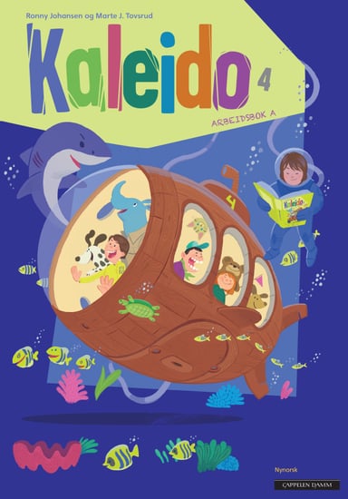Omslag av "Kaleido 4 Arbeidsbok A"