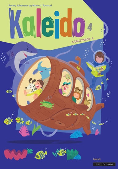 Omslag av "Kaleido 4 Arbeidsbok A"