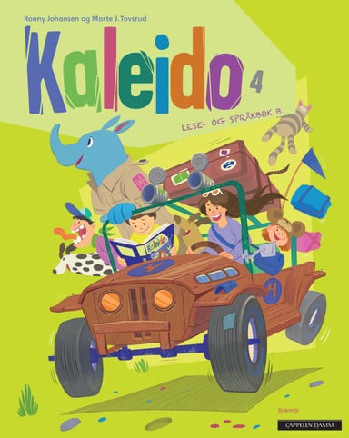 Omslag av "Kaleido 4 Lese- og språkbok B"