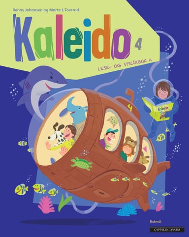 Omslag av "Kaleido 4 Lese- og språkbok A"