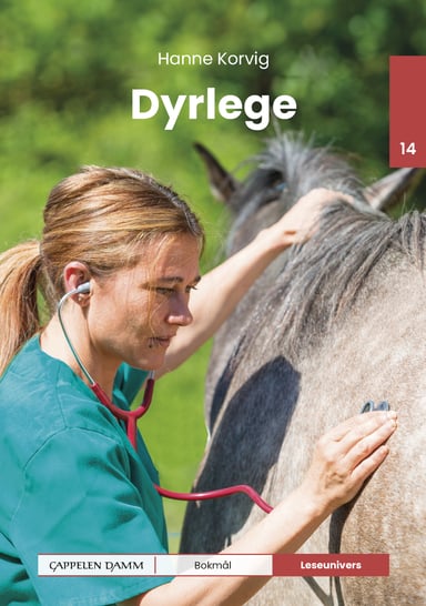 Omslag av "Leseunivers 14: Dyrlege"
