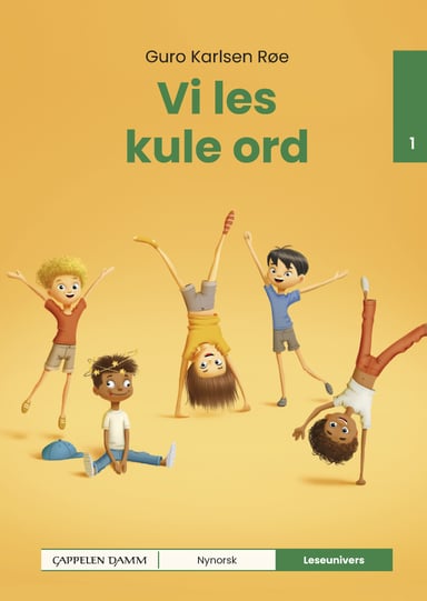 Omslag av "Leseunivers 1: Vi les kule ord"