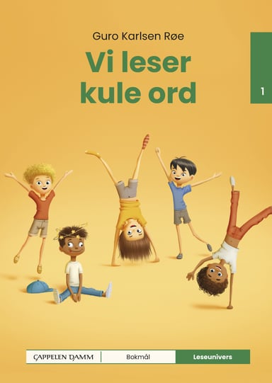 Omslag av "Leseunivers 1: Vi leser kule ord"
