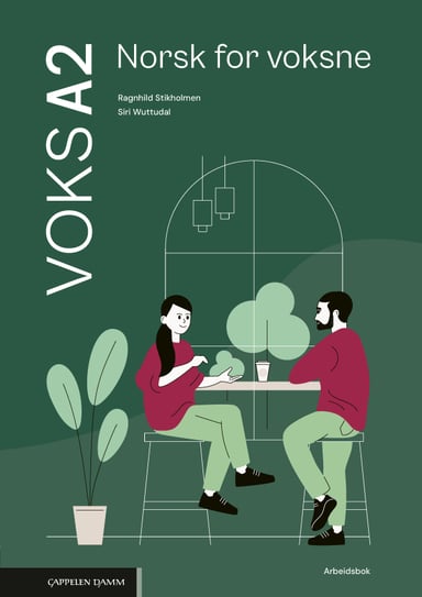 Omslag av "Voks A2 Norsk for voksne Arbeidsbok"