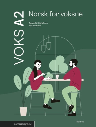 Omslag av "Voks A2 Norsk for voksne Tekstbok"