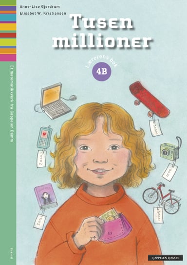 Omslag av "Tusen millioner 4B Lærerens bok"
