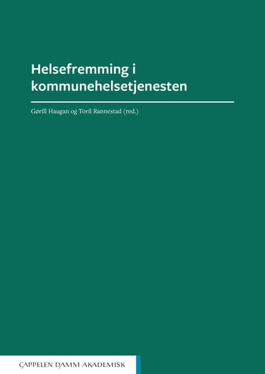 Omslag av "Helsefremming i kommunehelsetjenesten"