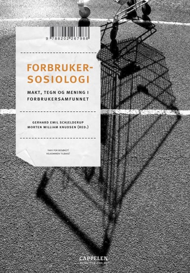 Omslag av "Forbrukersosiologi"