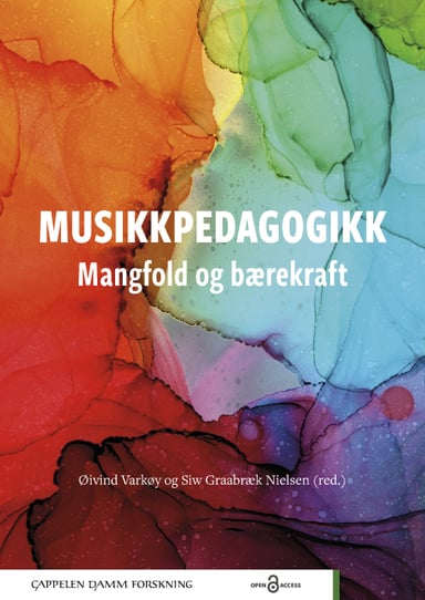 Omslag av "Musikkpedagogikk – mangfold og bærekraft"