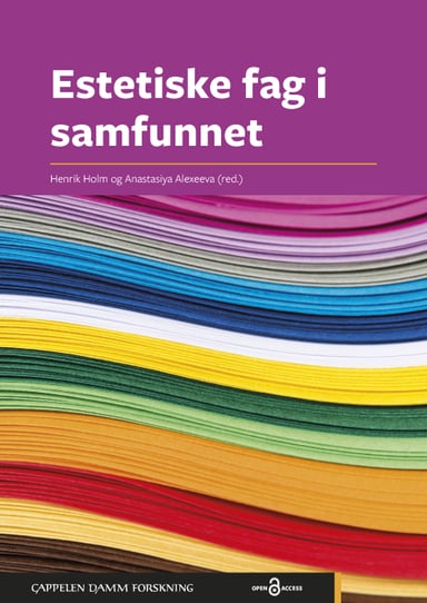 Omslag av "Estetiske fag i samfunnet"