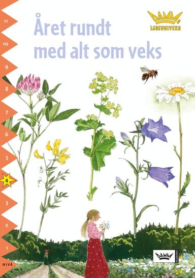 Omslag av "Damms leseunivers 1: Året rundt med alt som veks"