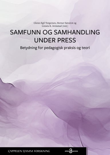 Omslag av "Samfunn og samhandling under press"