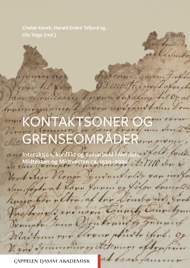 Omslag av "Kontaktsoner og grenseområder"