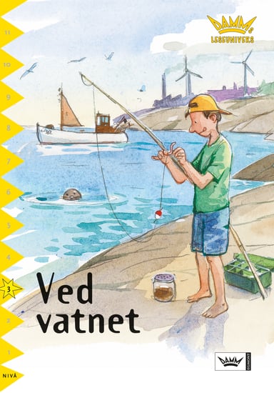 Omslag av "Damms leseunivers 1: Ved vatnet"