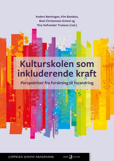 Omslag av "Kulturskolen som inkluderende kraft"