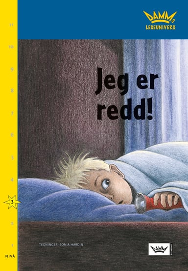 Omslag av "Damms leseunivers 1: Jeg er redd!"