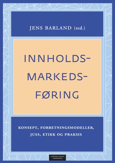 Omslag av "Innholdsmarkedsføring"