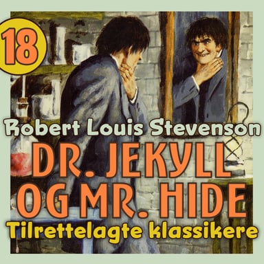 Omslag av "Dr. Jekyll og Mr. Hyde"