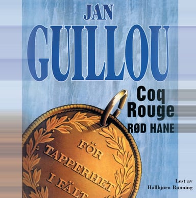 Omslag av "Coq rouge - Rød hane"