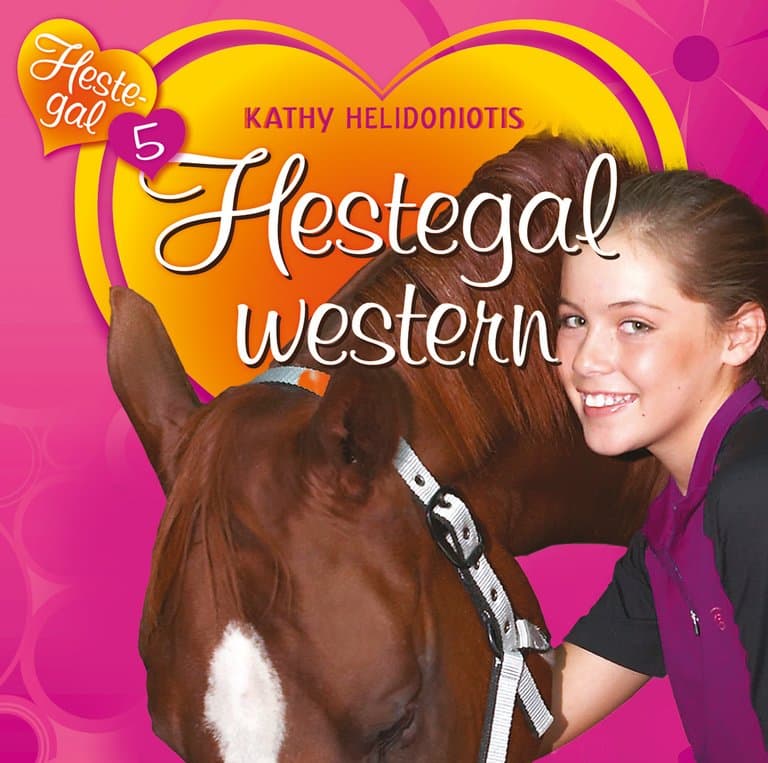 Omslag Hestegal western av Kathy Helidoniotis (Lydbok)