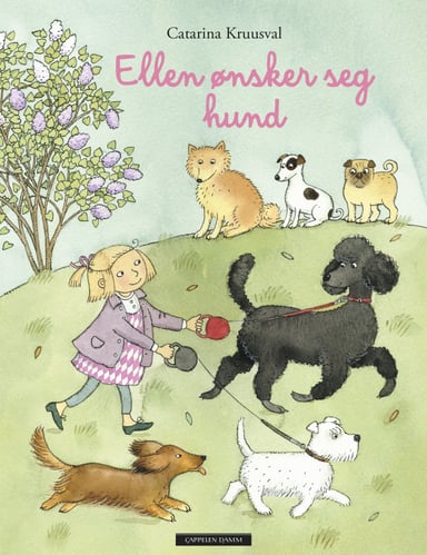 Omslag av "Ellen ønsker seg hund"