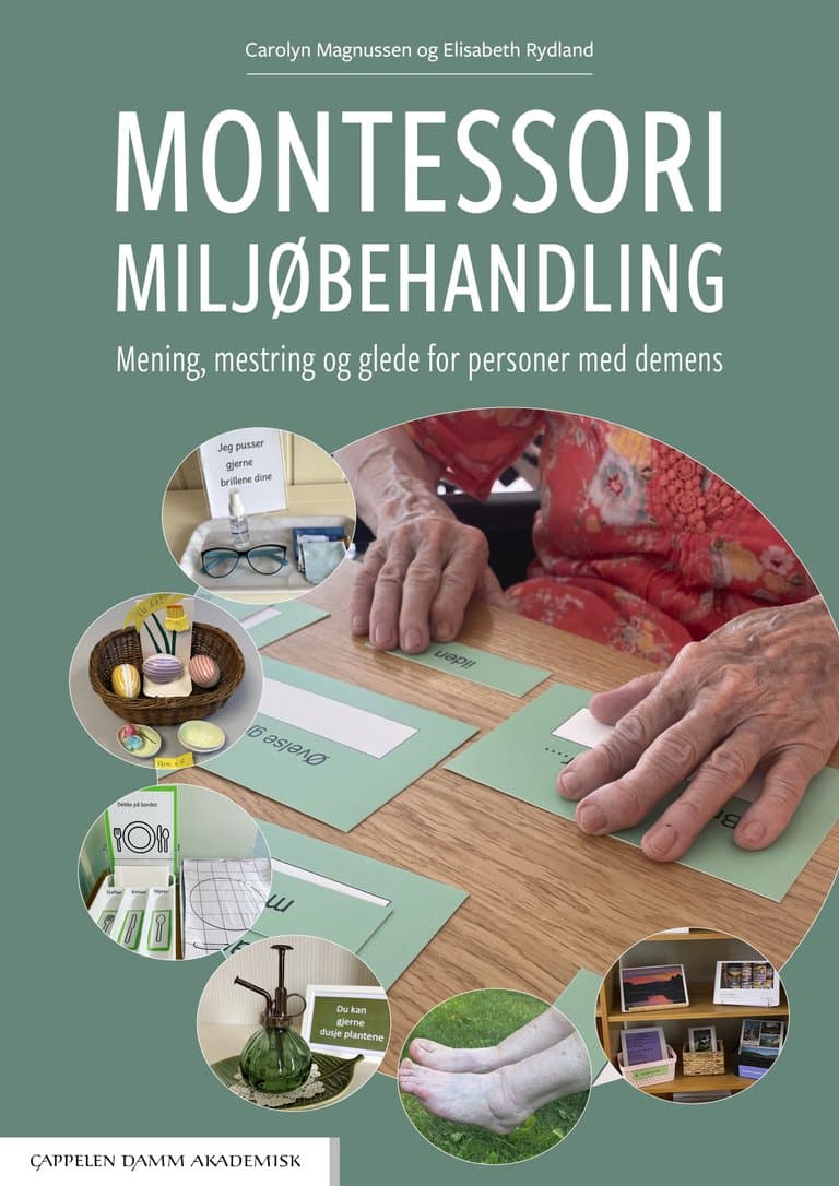 Omslag Montessori miljøbehandling av Carolyn Magnussen og Elisabeth Rydland (Ebok)