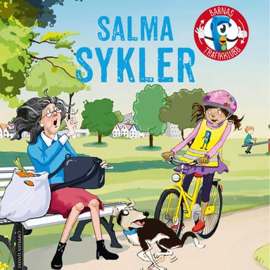 Omslag av "Salma sykler"