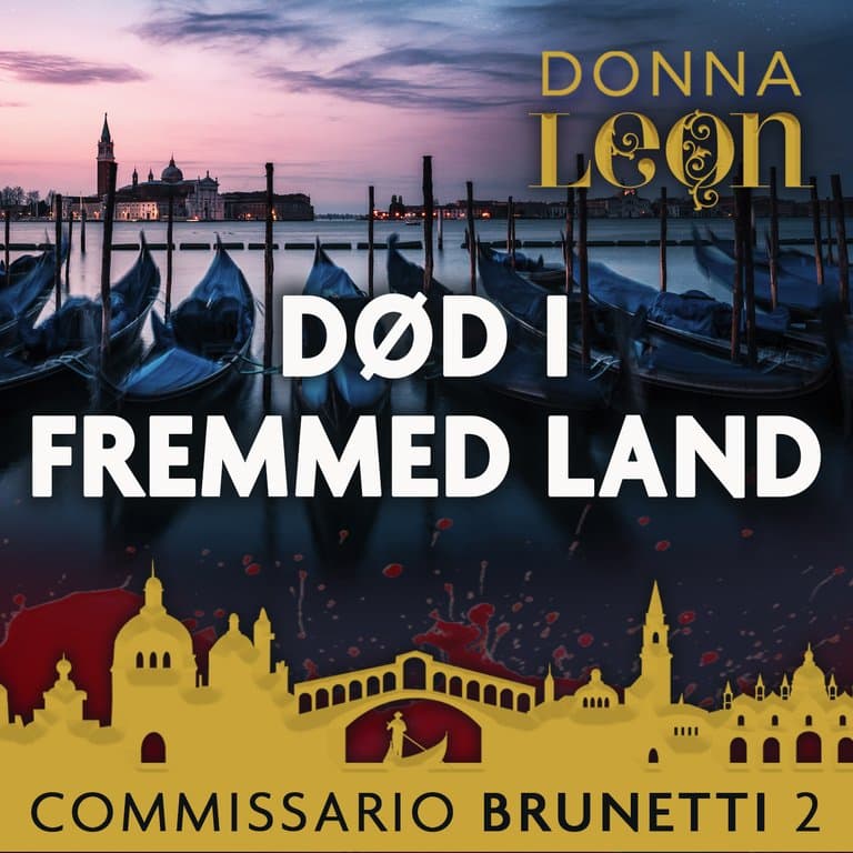 Omslag Død i fremmed land av Donna Leon (Lydbok)