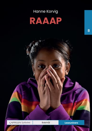 Omslag av "Leseunivers 8: RAAAP"