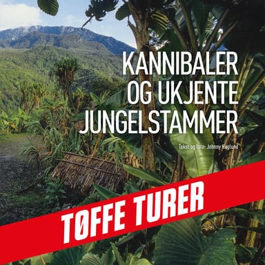 Omslag av "Kannibaler og ukjente jungelstammer"