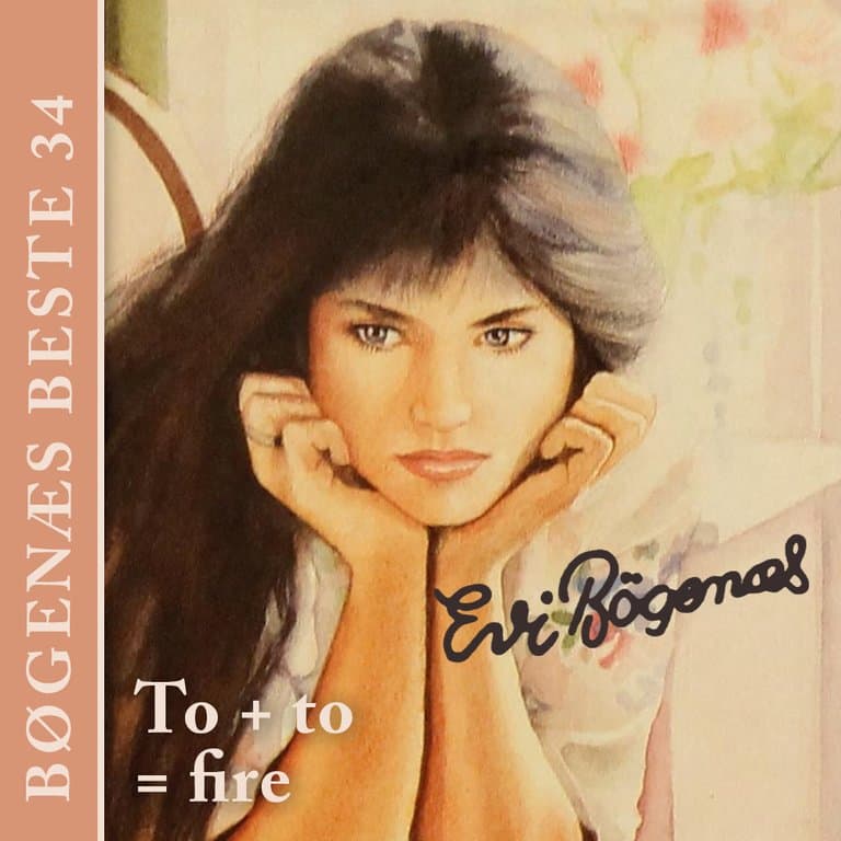 Omslag To + to = fire av Evi Bøgenæs (Lydbok)