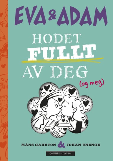 Omslag av "Hodet fullt av deg"