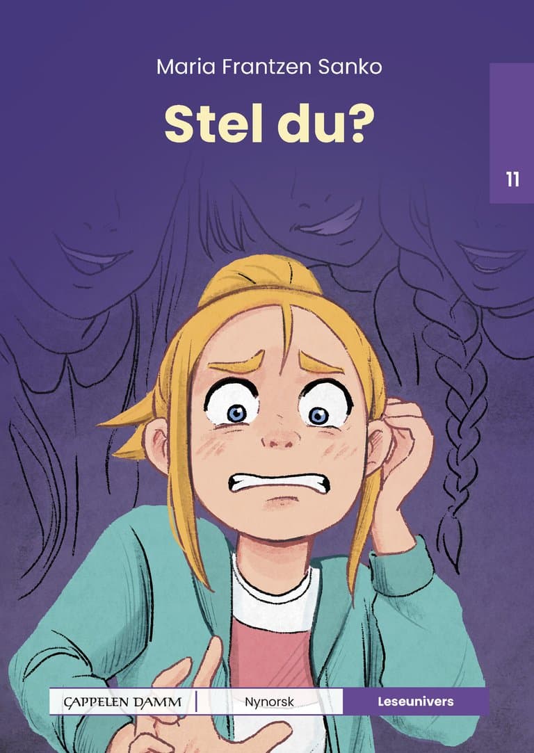 Omslag Leseunivers 11: Stel du? av Maria Frantzen Sanko (Innbundet)