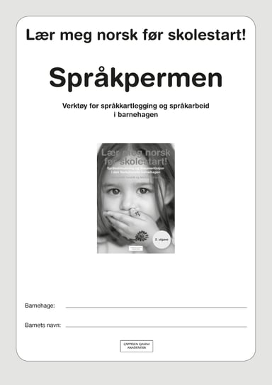 Omslag av "Språkpermen"