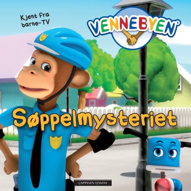 Omslag av "Vennebyen - Søppelmysteriet"