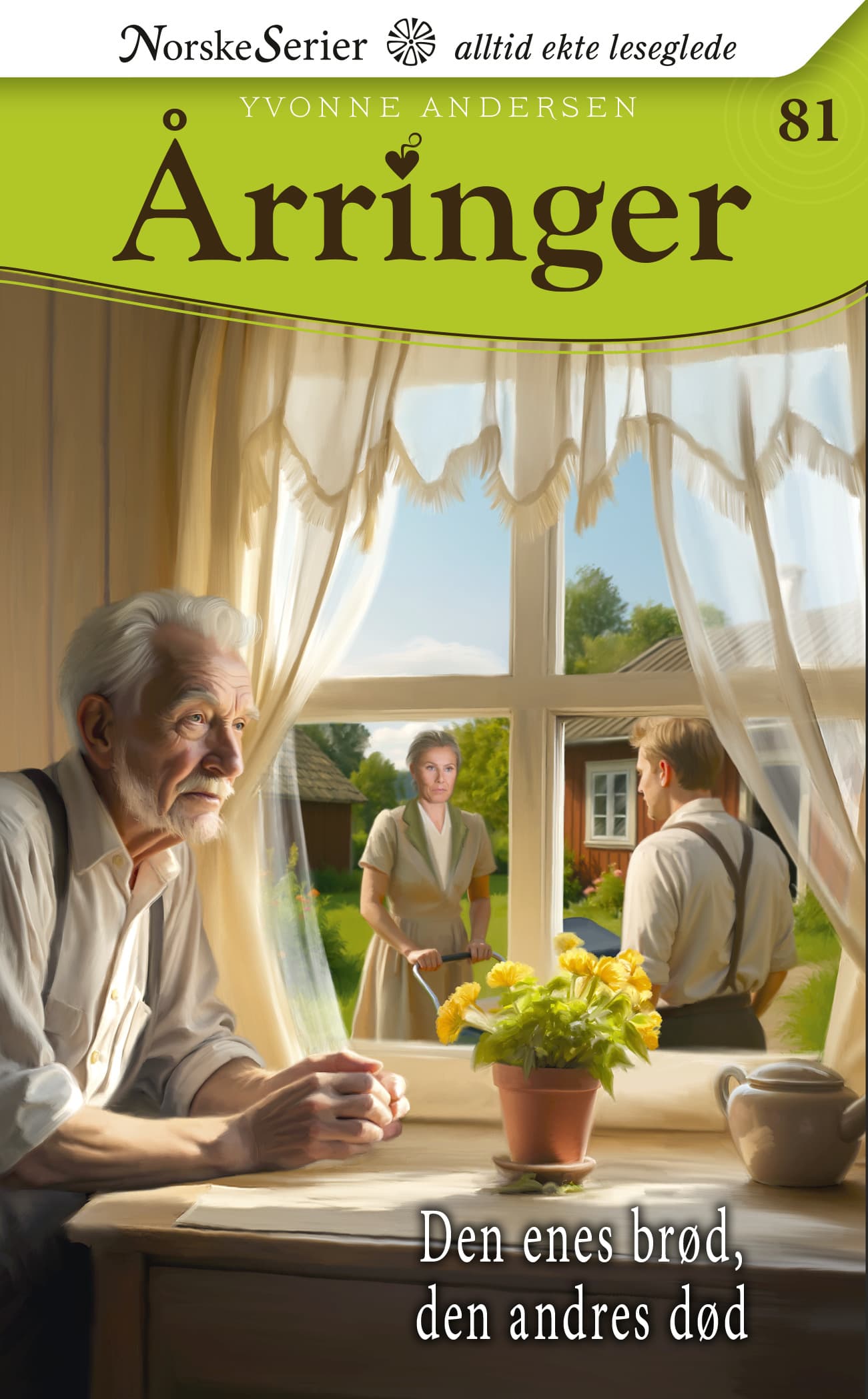 Omslag Den enes brød, den andres død av Yvonne Andersen (Ebok)