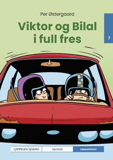 Omslag av "Leseunivers 7: Viktor og Bilal i full fres"