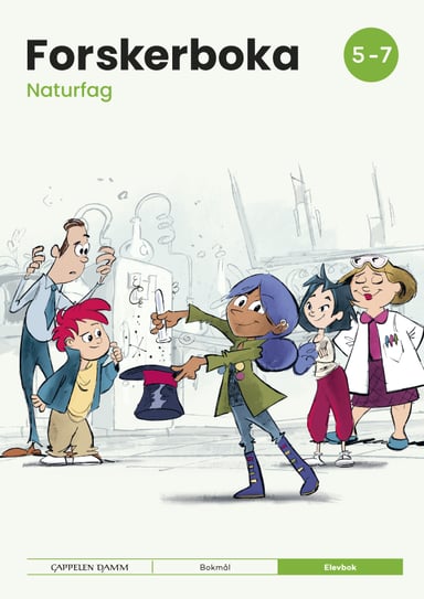 Omslag av "Naturfag 5-7 Forskerboka"