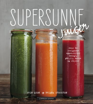 Omslag av "Supersunne juicer"