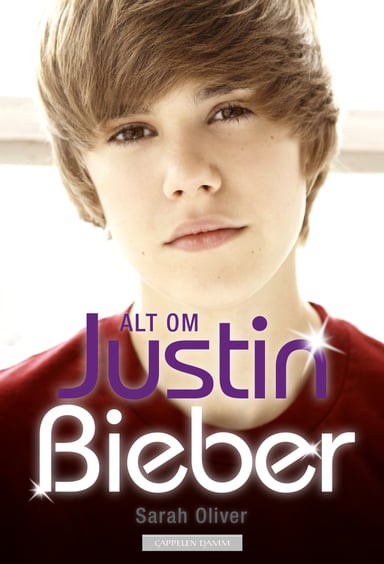 Omslag av "Alt om Justin Bieber"