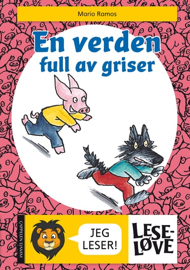 Omslag av "Leseløve - En verden full av griser"