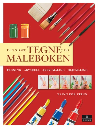 Omslag av "Den store tegne- og maleboken"