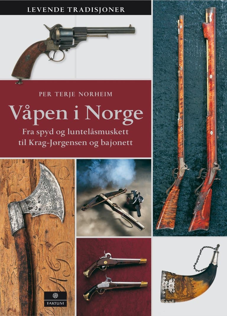 Omslag Våpen i Norge av Per Terje Norheim (Innbundet)