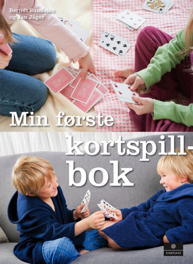Omslag av "Min første kortspillbok"